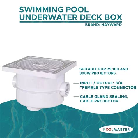 electrical pool box phlilippines|Hayward IM3495 Swimming Pool Deck Box or .